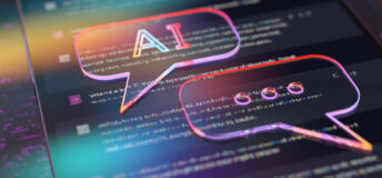 An AI chatbot illustration, from Getty Images.