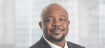 Photo of Randy Ojukwu at Morgan Stanley PES