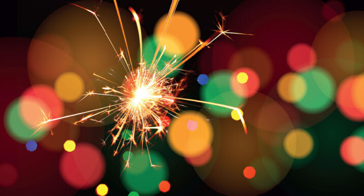 Women of Influence: Setting the industry alight Sparklers with bokeh effect