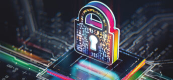 Cybersecurity padlock